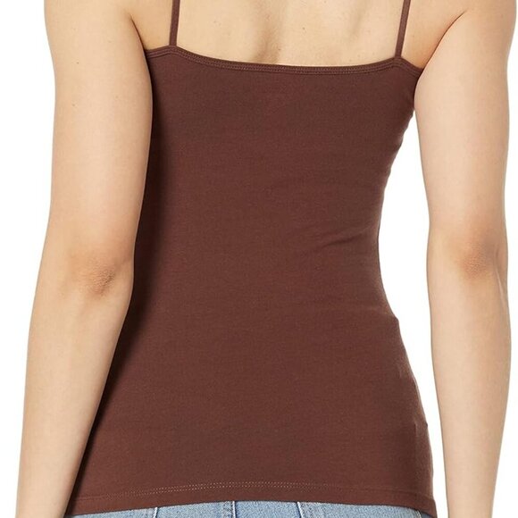 Women's Slim-Fit Knit V-Neck Layering Cami Available in Plus Size, Pack of 4 - Picture 3 of 9